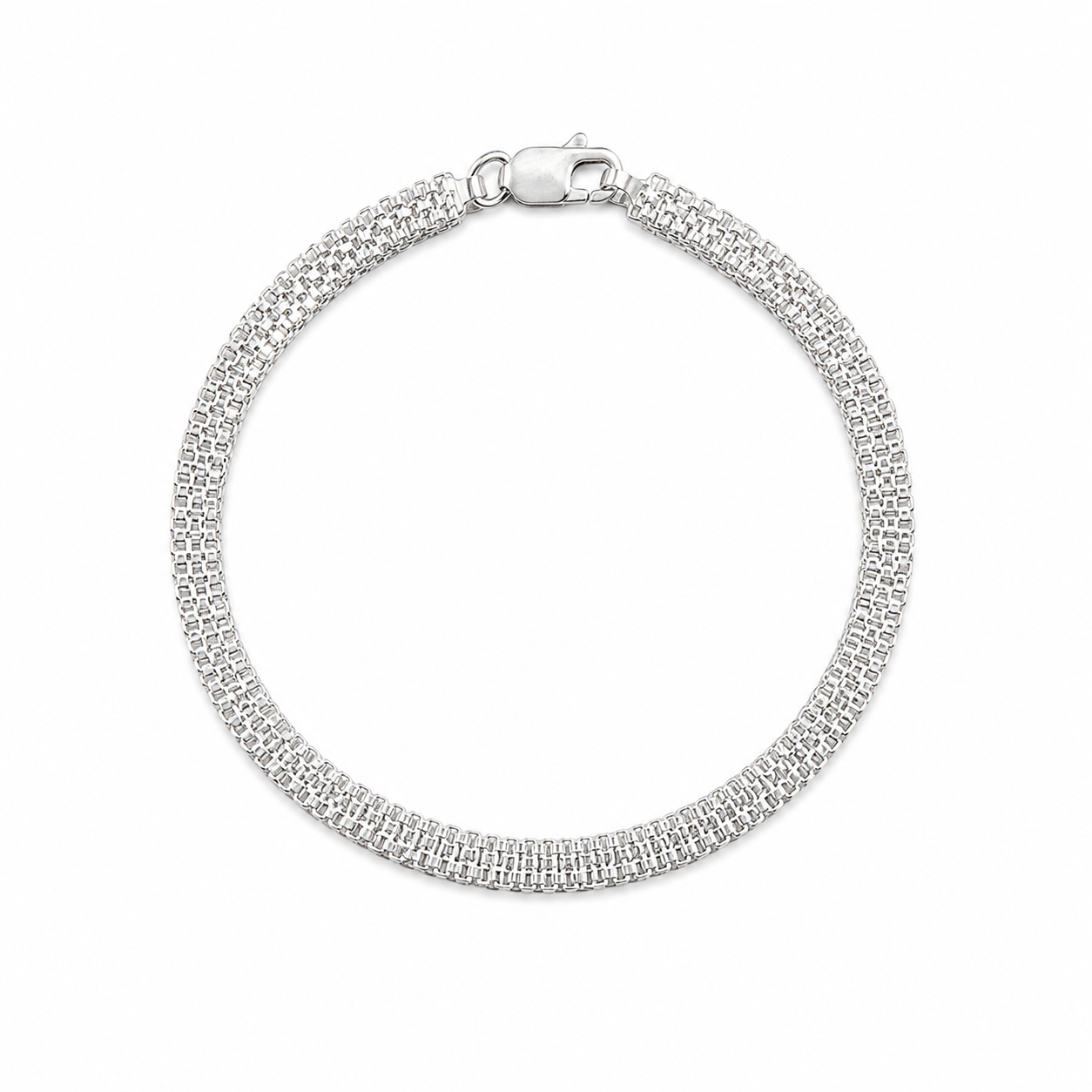 925 Sterling Silver Box Chain Bracelet | Elegant Premium Bracelet for Men & Women
