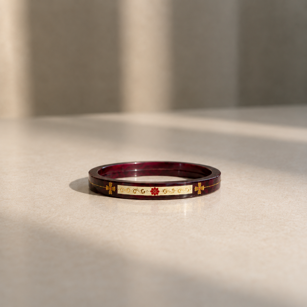 Elegant Maroon Traditional Bangles for Women | Premium Designer Ethnic Bangles