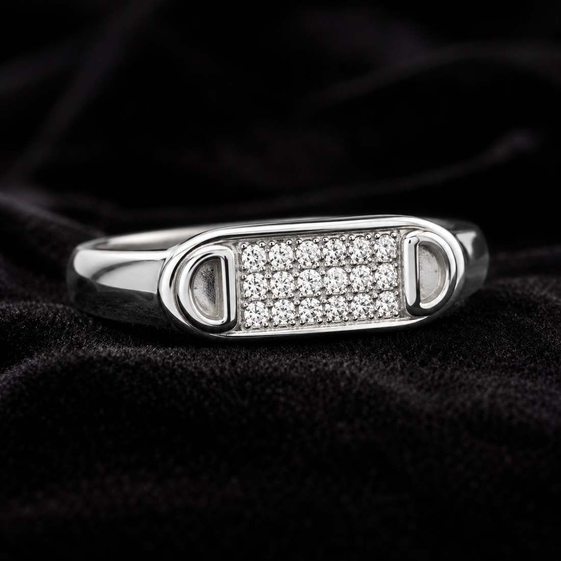 Couple Silver Ring Combo | Infinity & Diamond