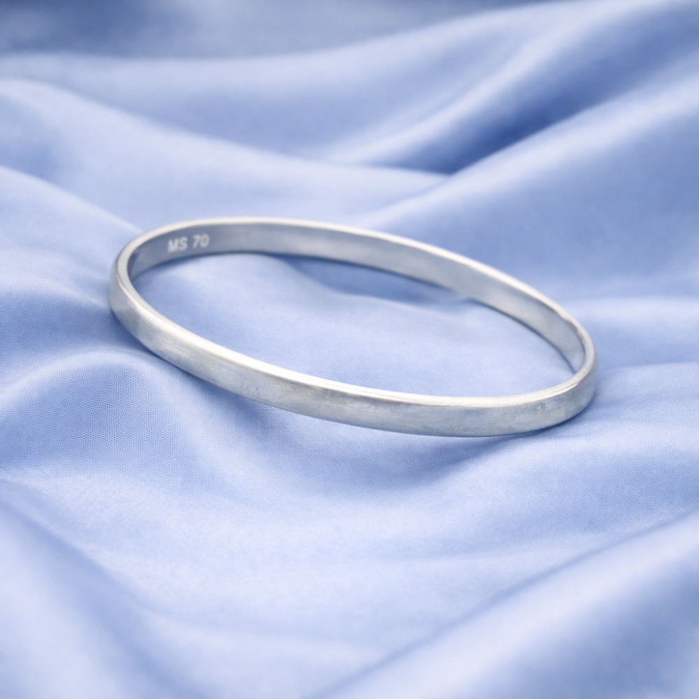 Silver Kada for Everyday Luxury by Balaji Jewellers - Balaji Jewellers