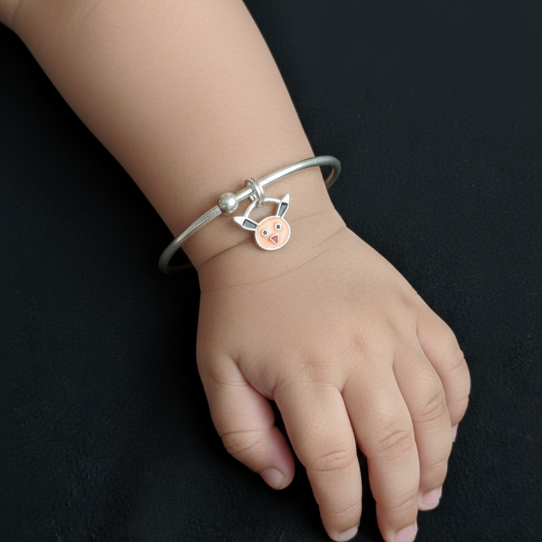 Baby Kada with Cartoon Charm