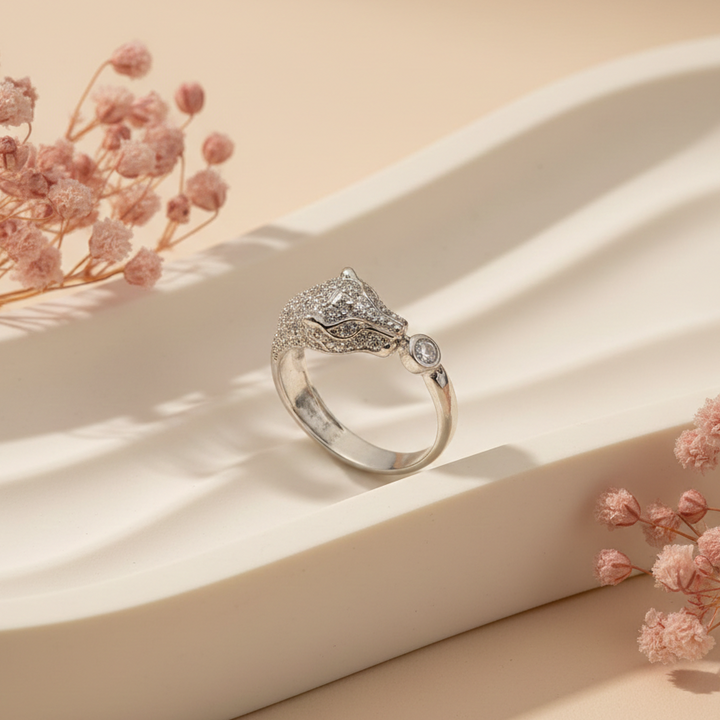 Eternal Panther Pavé Statement Ring