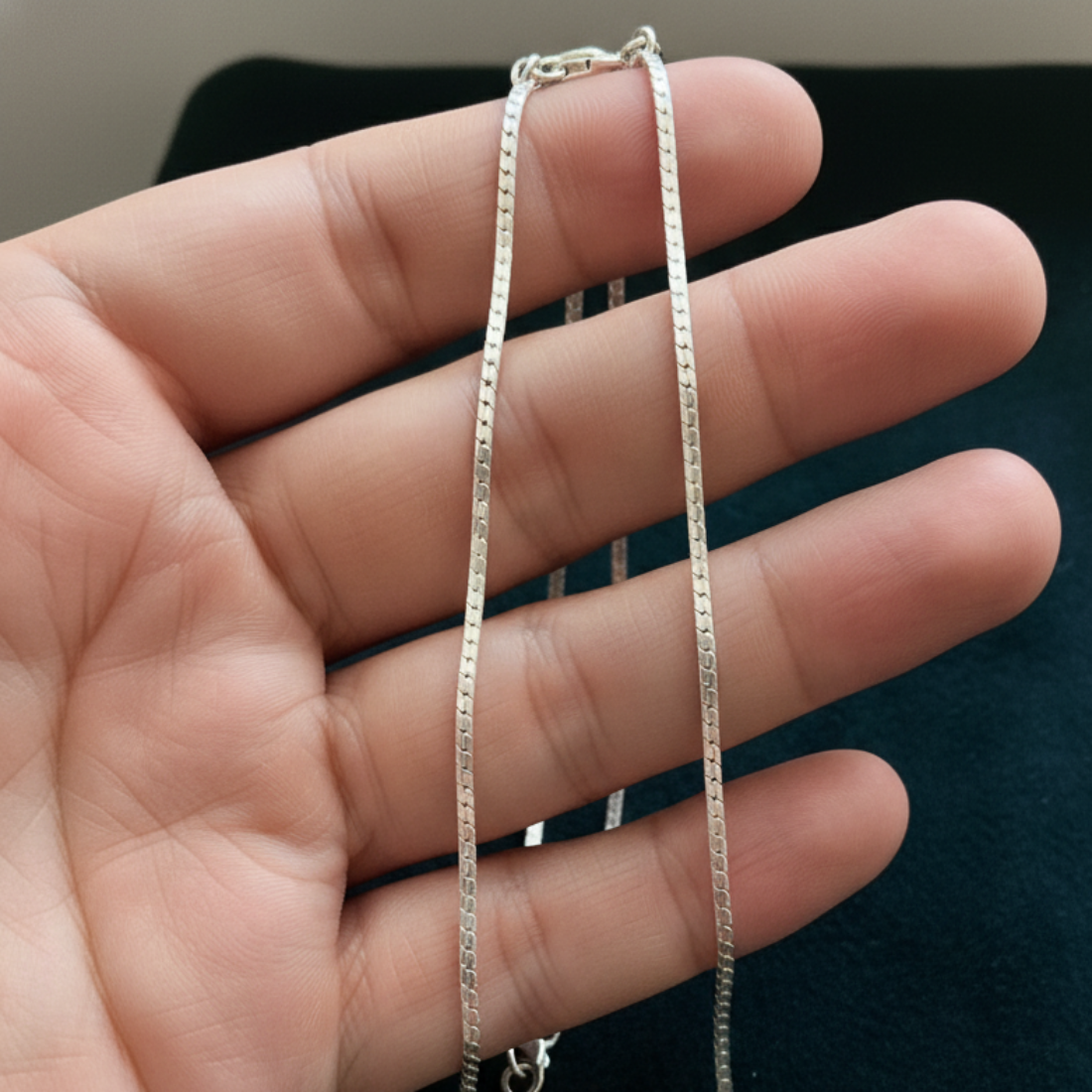 Silver Sterling Great Desire Boys Chain