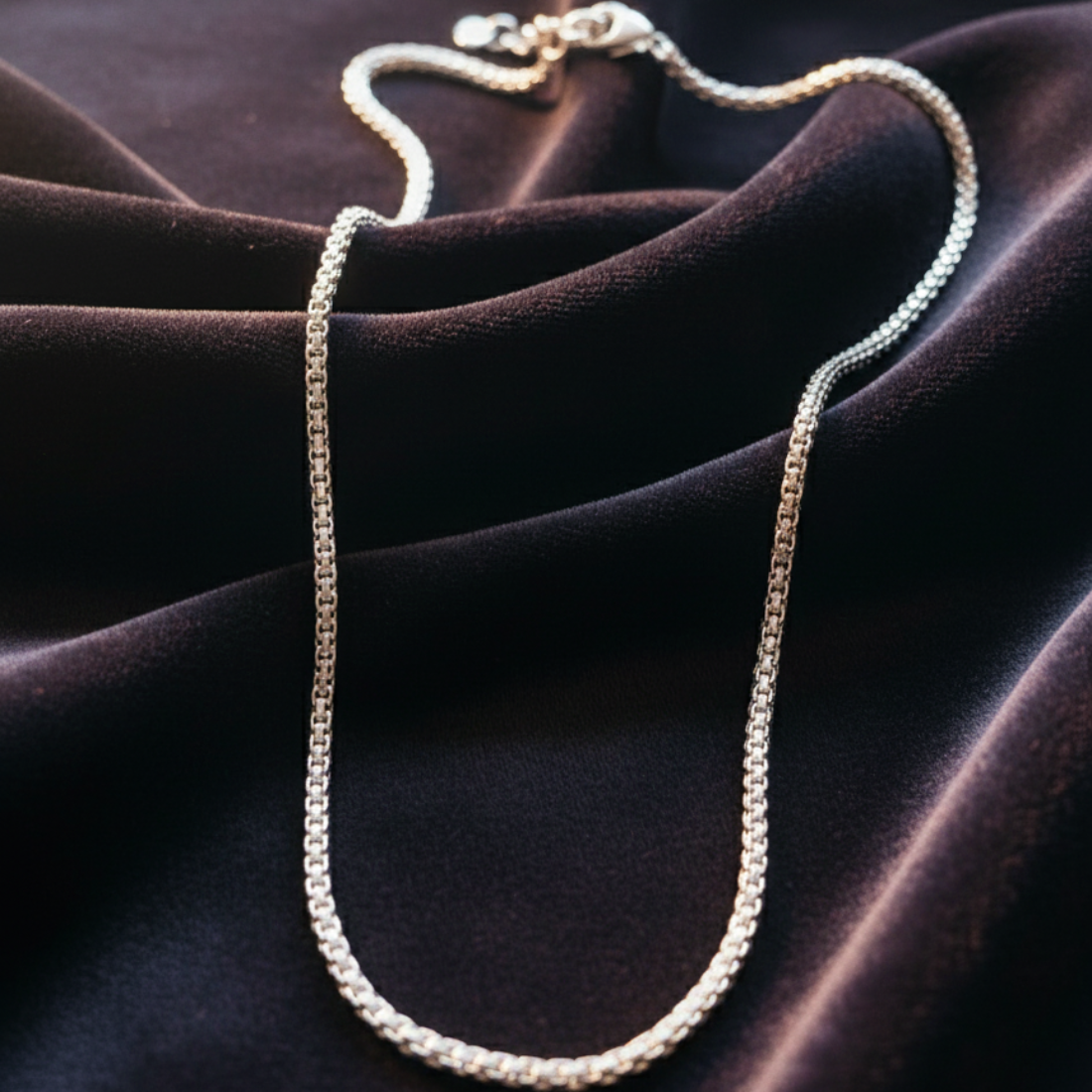 Silver Sterling Great Desire Boys Chain