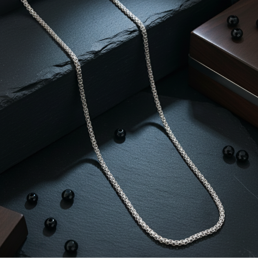 Silver Sterling Great Desire Boys Chain