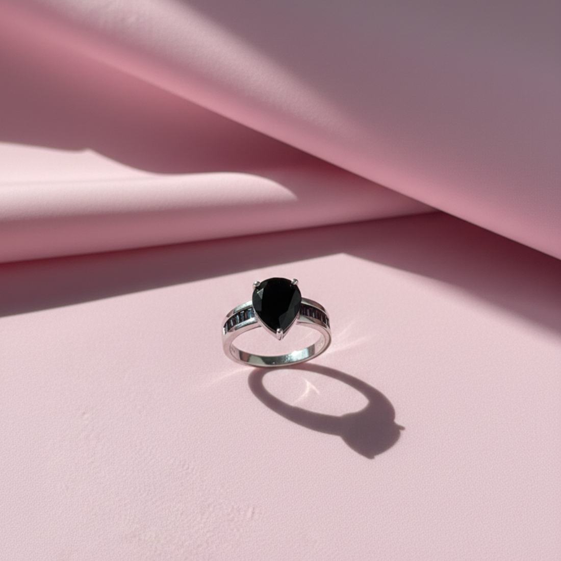 The Elegance Black Noir Ring