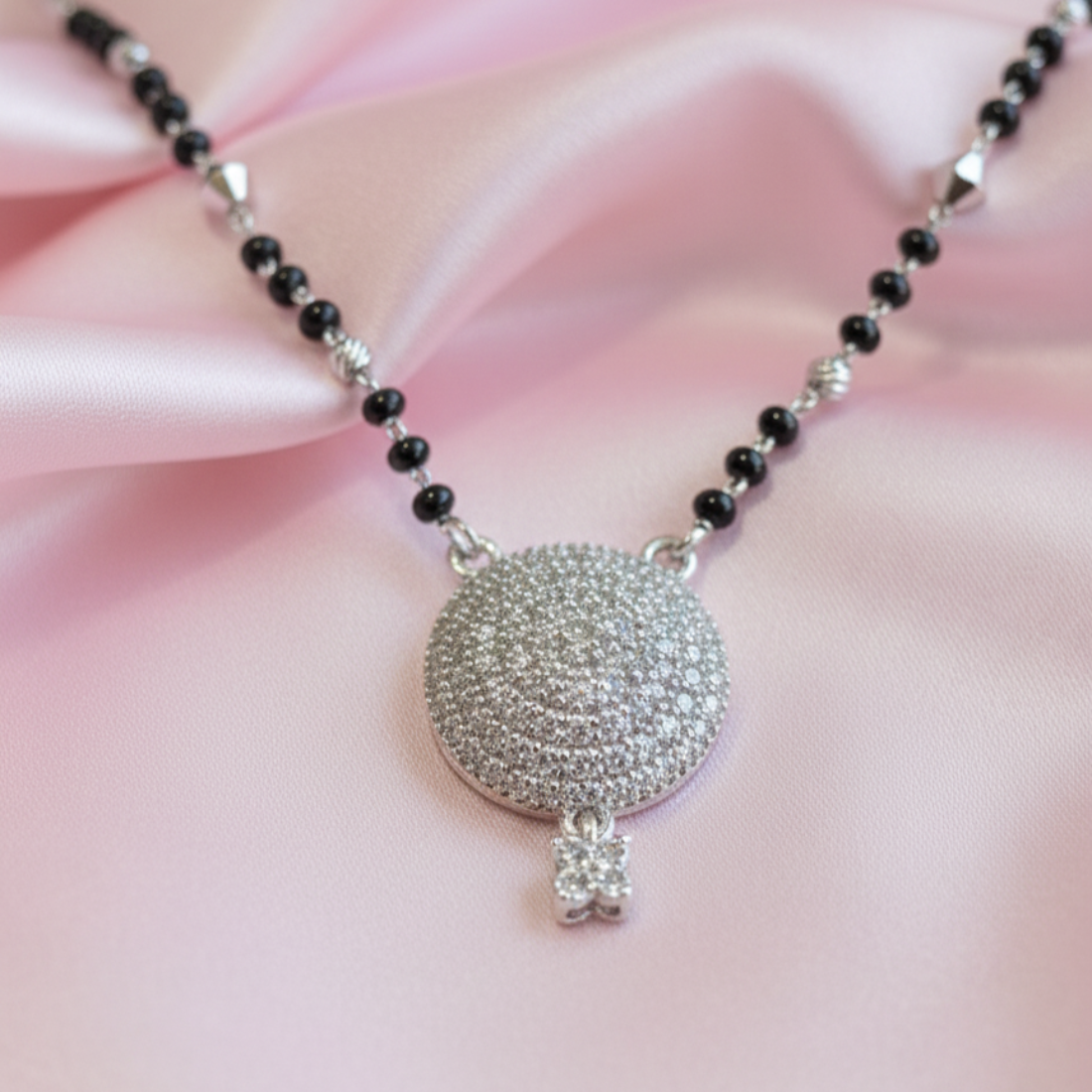 Elegant CZ Mangalsutra Necklace