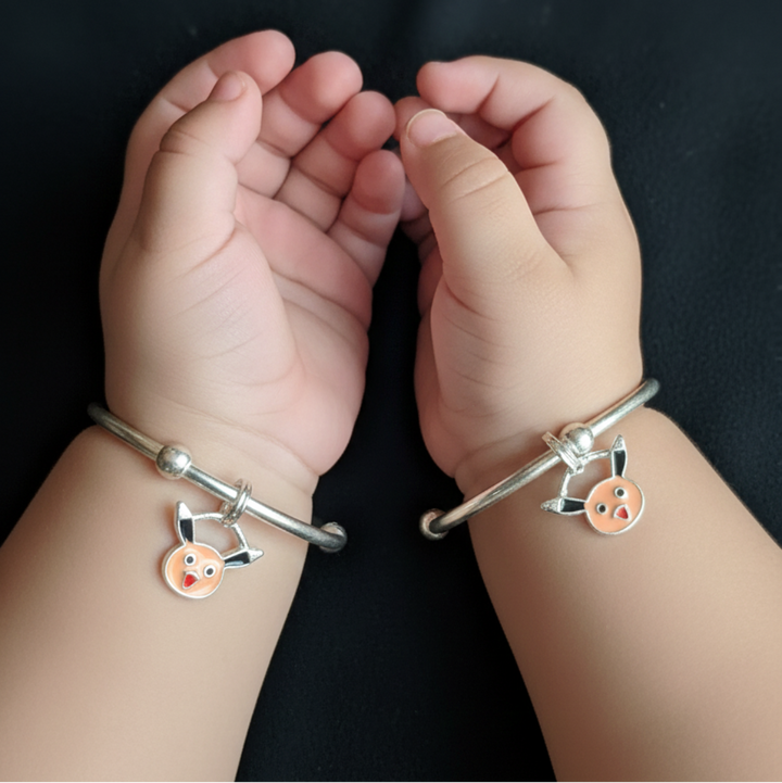 Baby Kada with Cartoon Charm