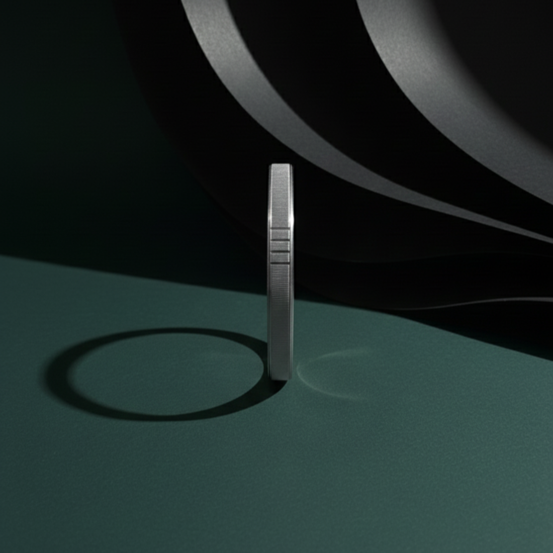 Modern Textured Sterling Silver Kada