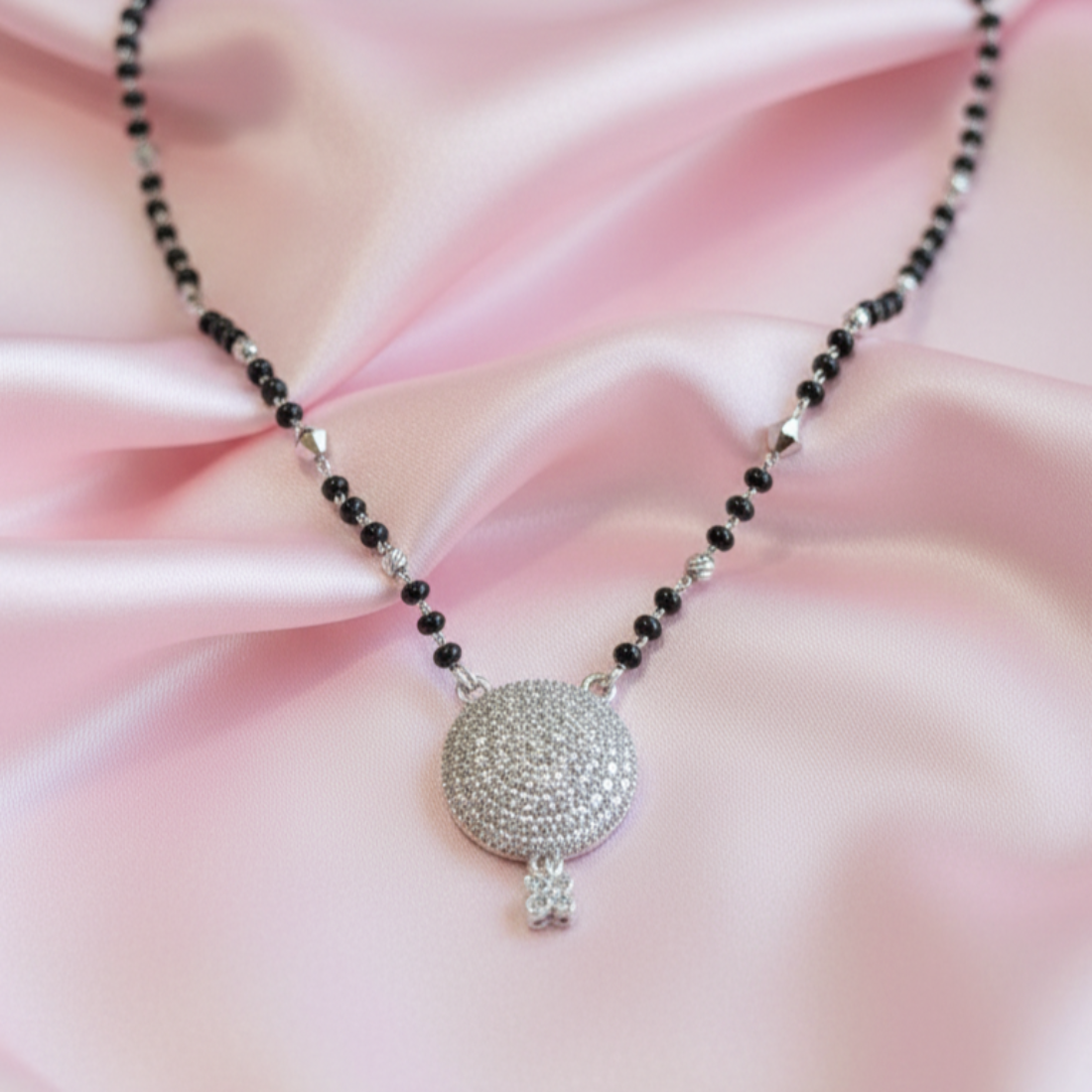 Elegant CZ Mangalsutra Necklace