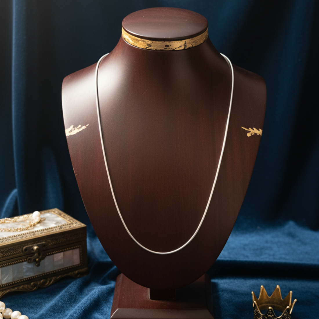 Classic Plain Silver Snake Chain