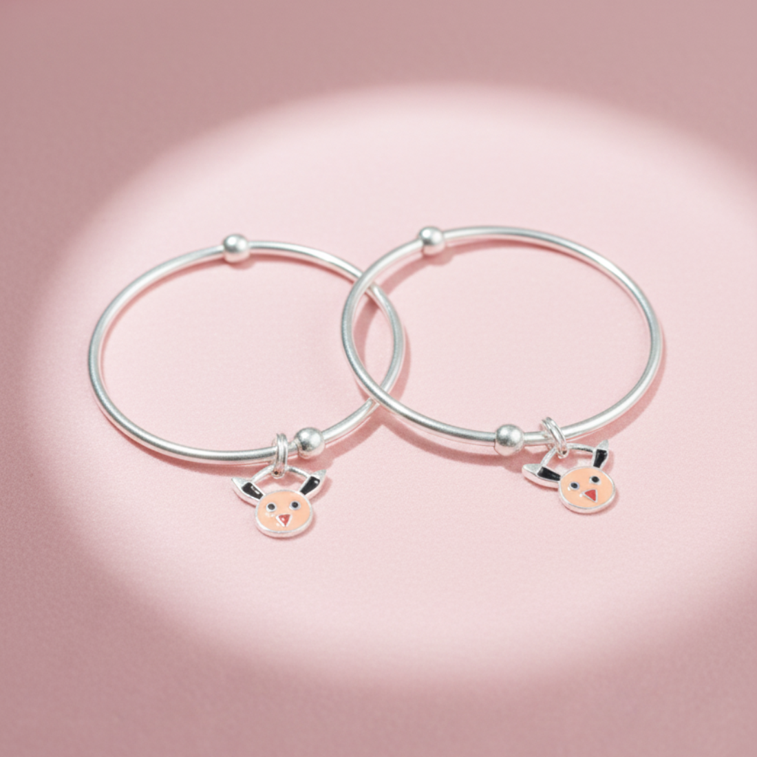 Baby Kada with Cartoon Charm