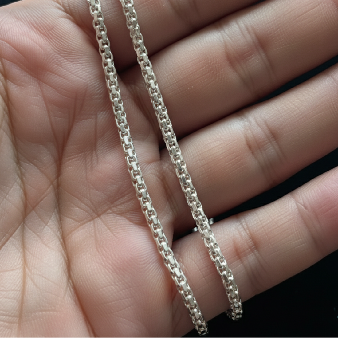 Silver Sterling Great Desire Boys Chain