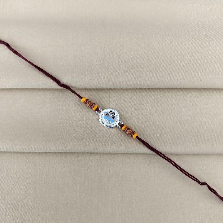Silver Thread Rakhi